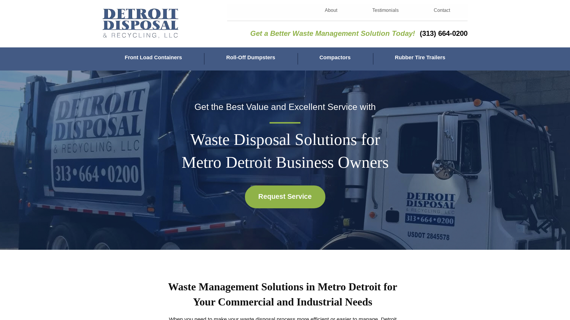 Detroit Disposal and Recycling